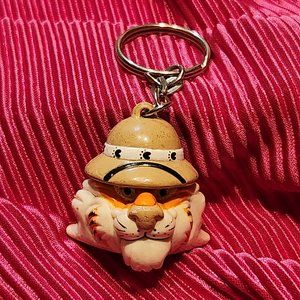 Vintage Exxon Tiger advertisement Keychain